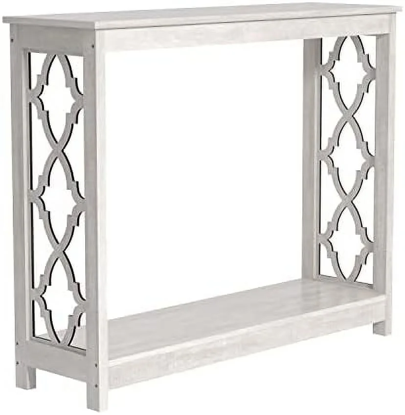 Heron Modern Coffee Table for Living Room  Wood Coffee Table with  Shelf  Square Center Table Wooden Accent Cocktail End Table for  Office Small Apartment  Dusty Grey Oak