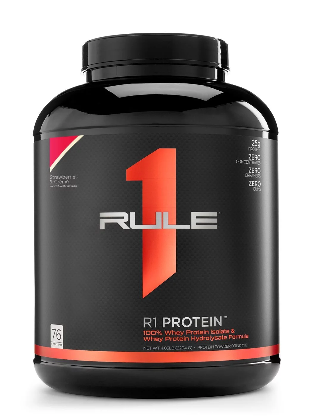 Rule One R1 Protein Rule 1 Whey Isolate 76 Servings Strawberry