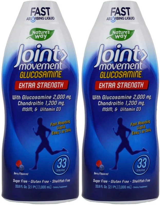 Nature's Way Extra Strength Joint Movement Natural Berry Flavor 33.8 oz - 2 Pack