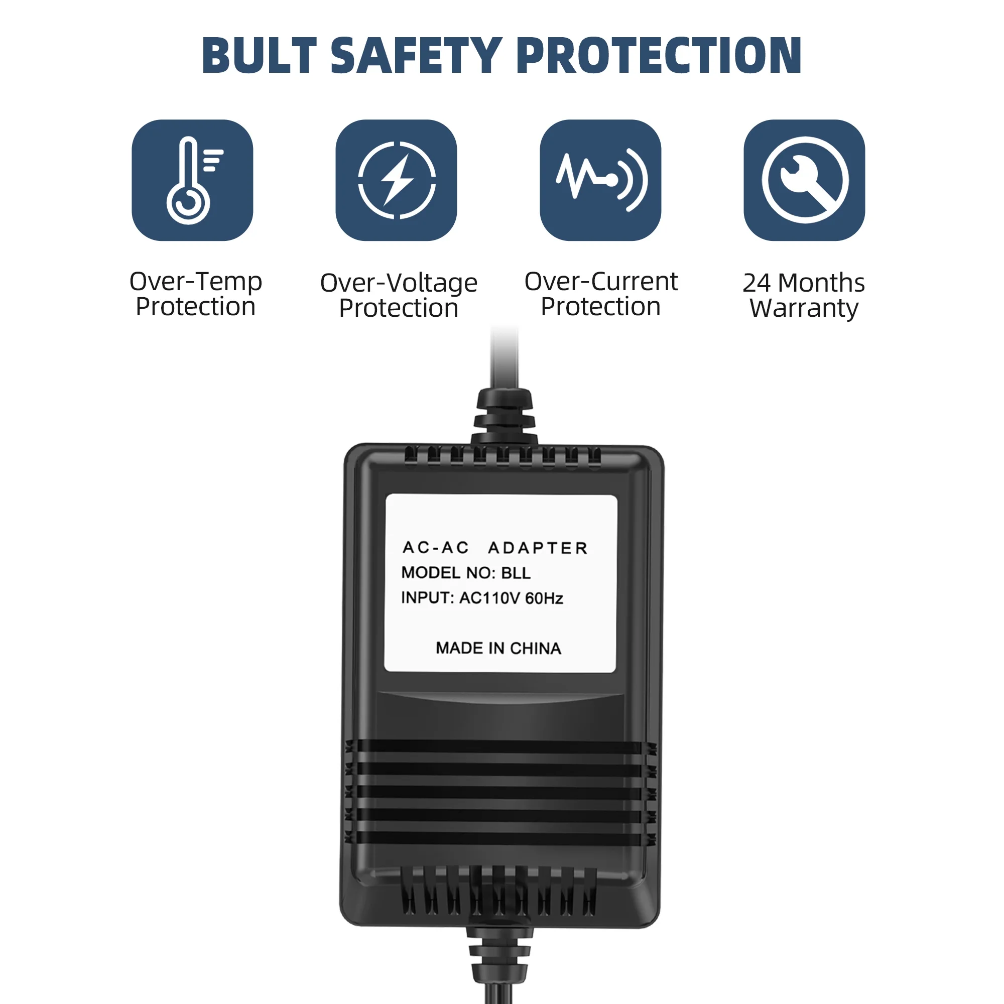 PGENDAR 12V AC to AC Adapter Charger for Alaris 143536 Fits IVAC Vital Ceck Signs 4400 4500 CareFusion Power Supply Cord Mains PSU