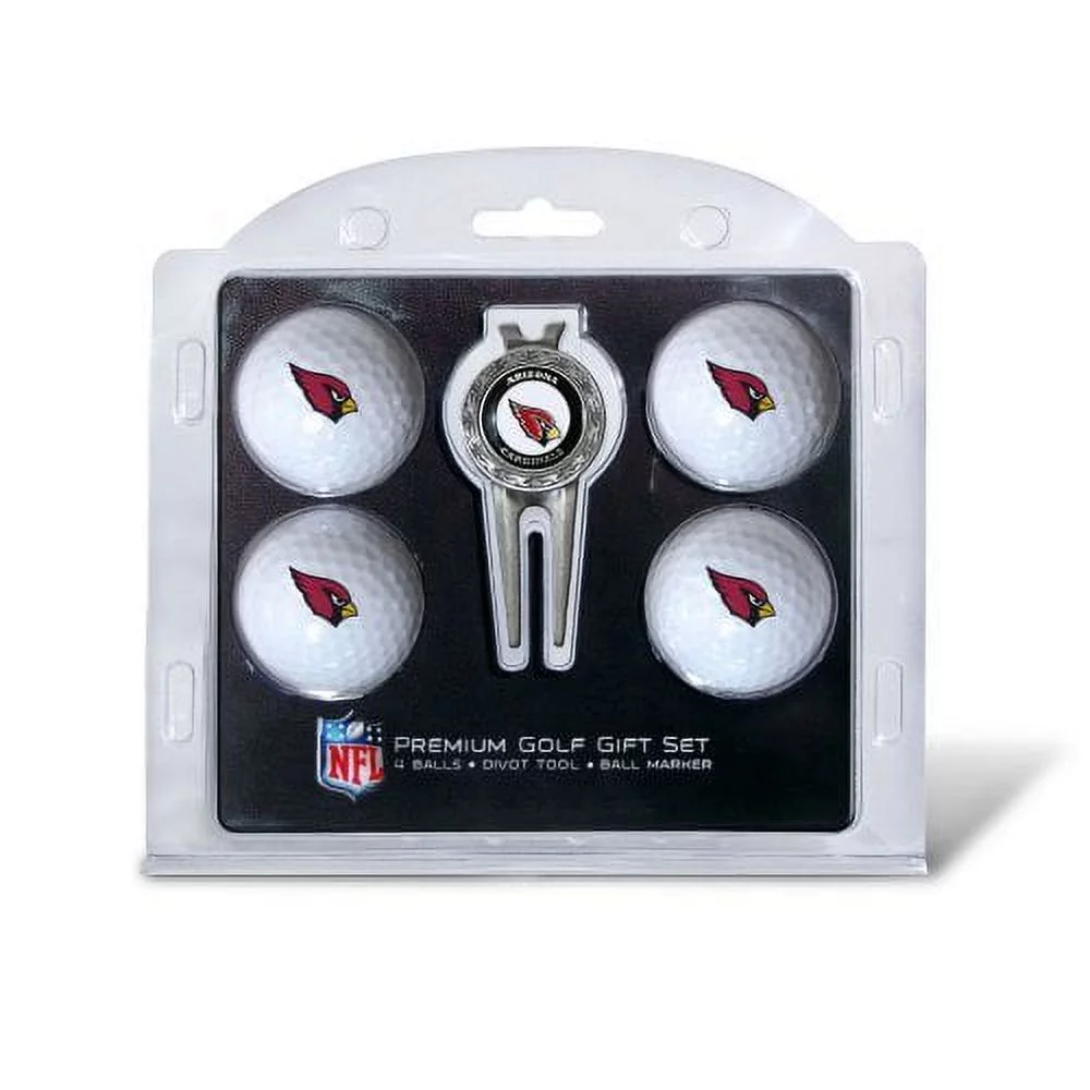 Team Golf - 4 Golf Ball And Divot Tool Set, Denver Broncos