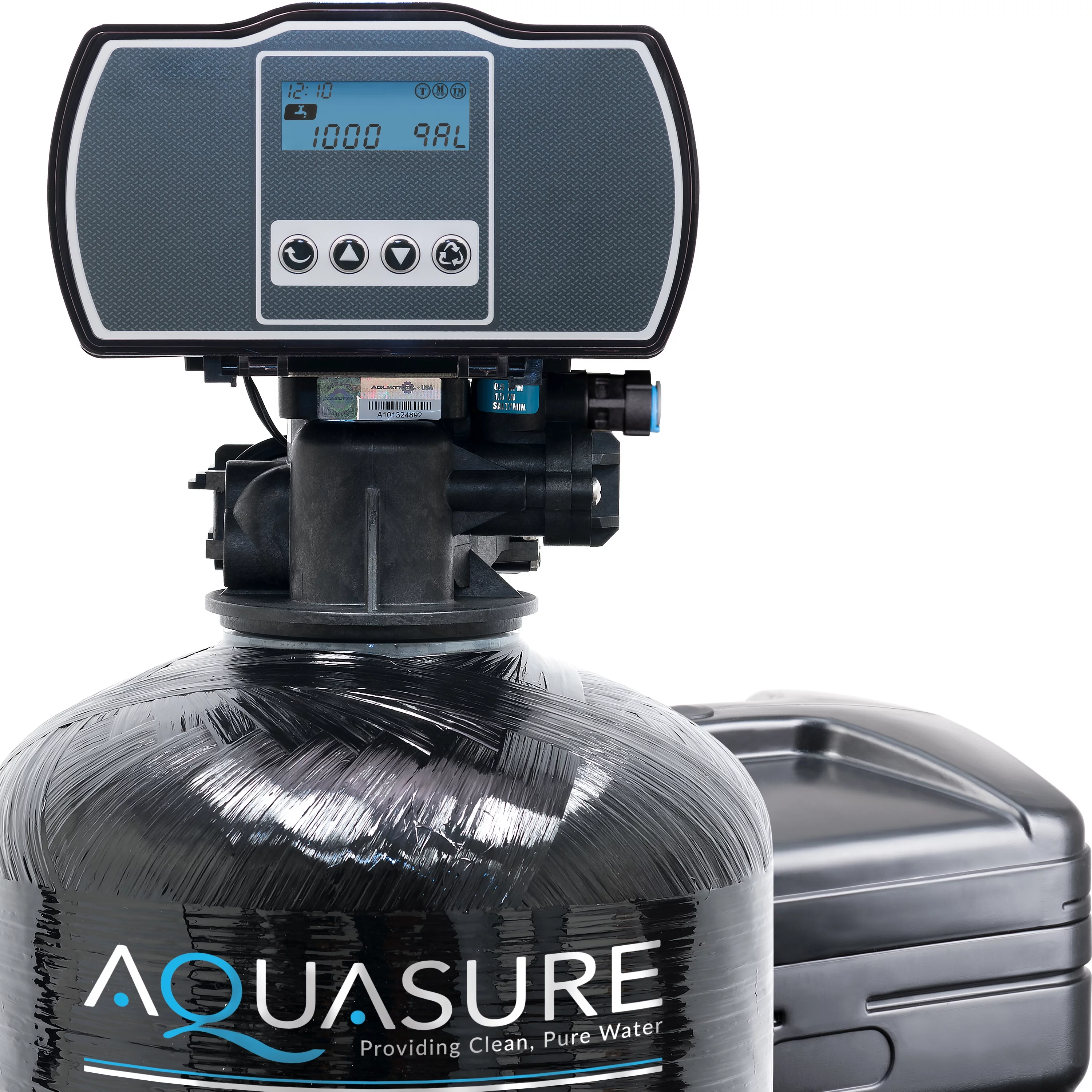 Aquasure Harmony 64,000 Grain Whole House Water Softener with High Efficiency Aquatrol Smart Metered Control Head