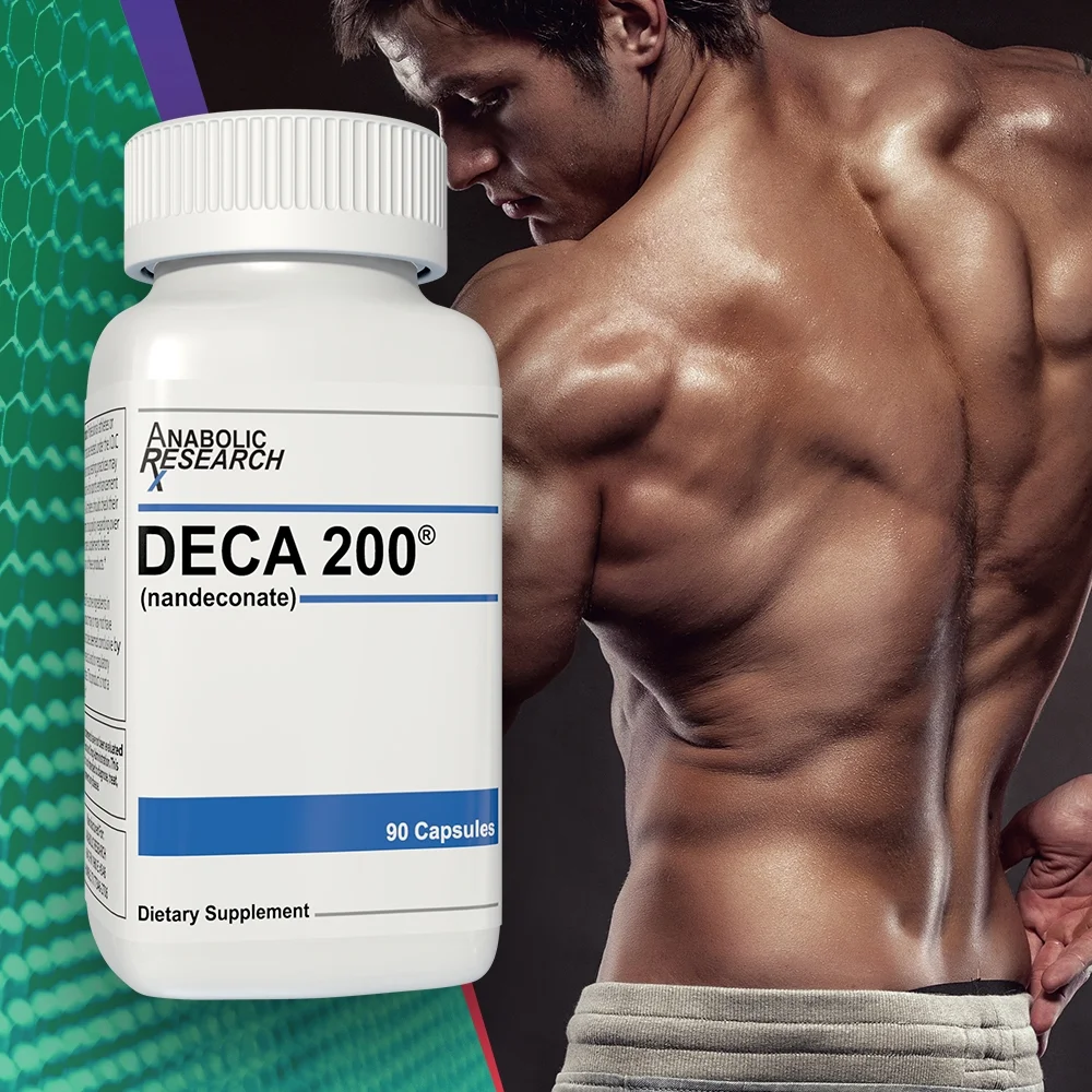 Anabolic Research Deca 200 - Supplement for Muscle Recovery and Joint Protection for Men and Women - 90 capsules