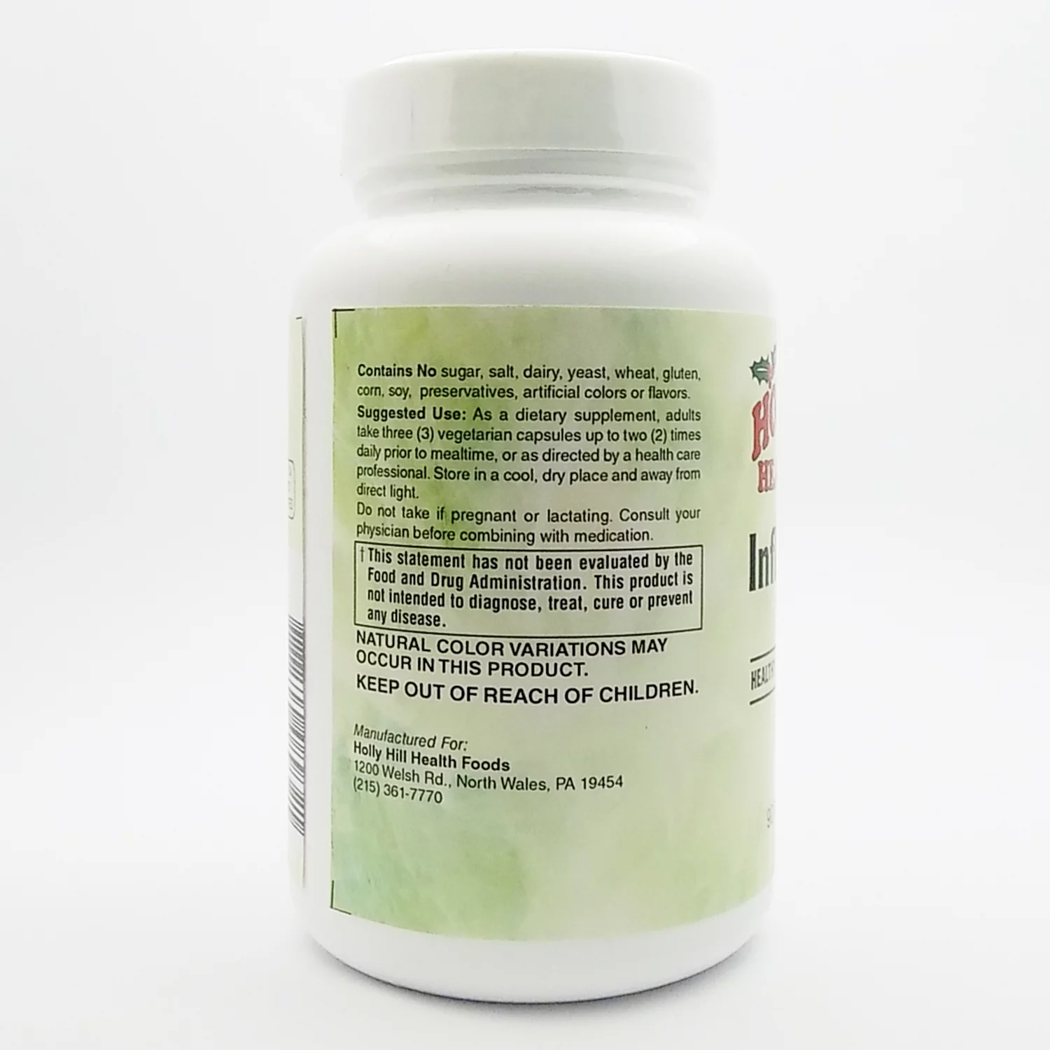 Holly Hill Health Foods, Inflammove (Healthy Joint & Mobility Support*), 90 Vegetarian Capsules