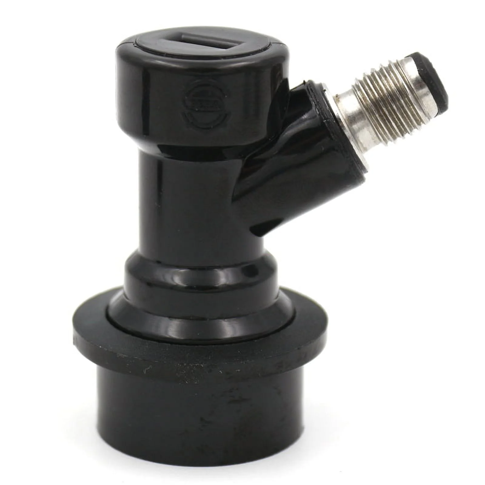 tooloflife Beer Tap with Liquid Ball Lock Stainless Steel Draft Beer Keg Tap Fit All Occasions Universal Silver