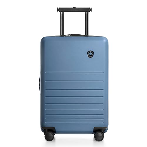 Traveler's Choice Markham Hardside Expandable Luggage with Double Spinner Wheels, Carry-On 21-Inch Suitcase, Green