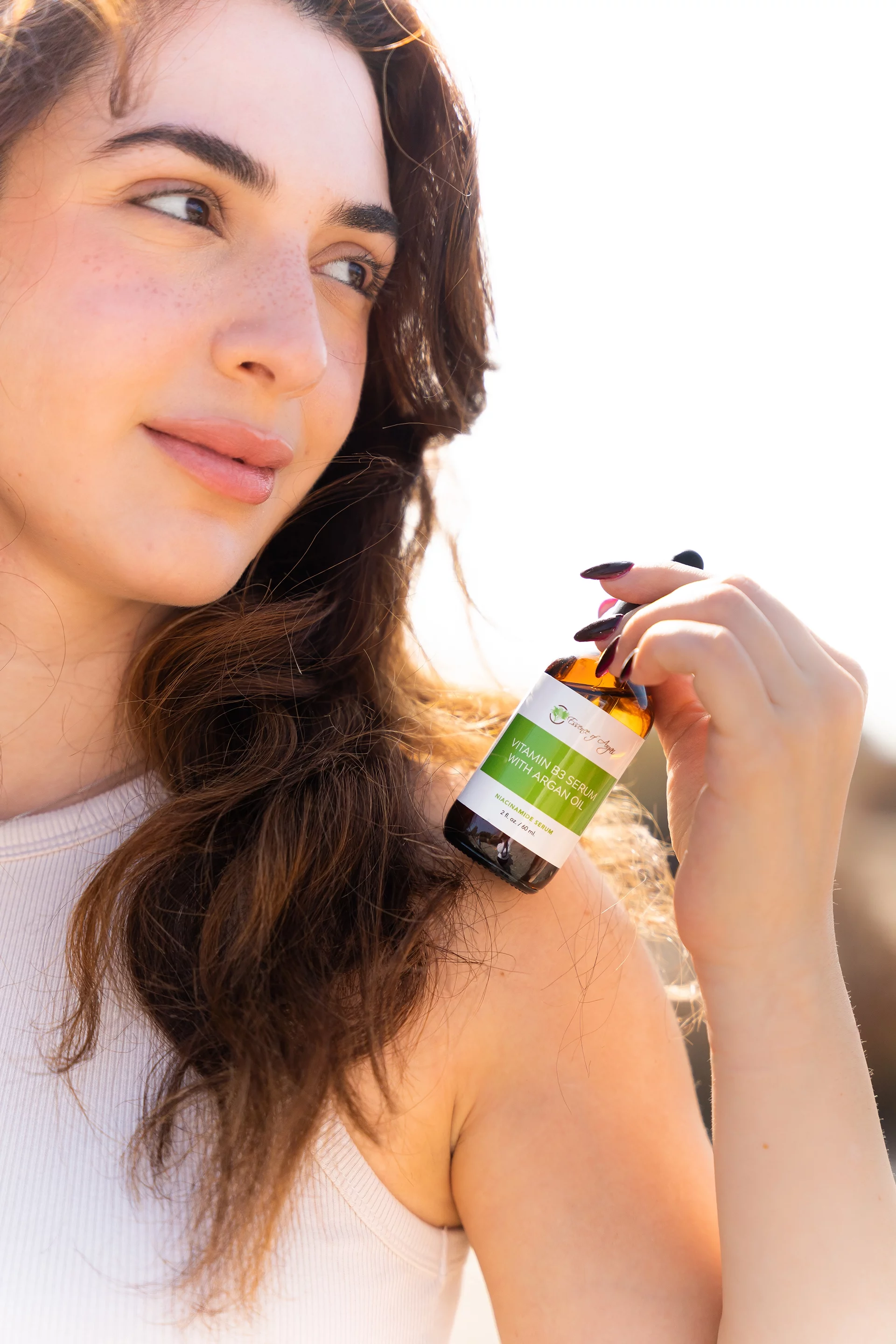 Essence of Argan Vit B3 Hyaluronic Acid with Argan Oil Brightening Serum 60ml