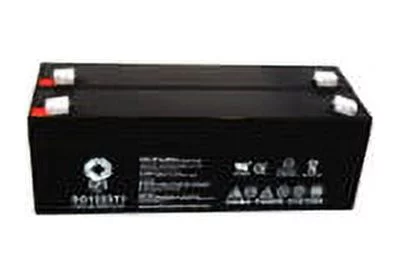 SPS Brand 12V 2.3 Ah Replacement Battery (SG1223T1) for Baxter Healthcare 5C INFUSION PUMP (2 Pack)
