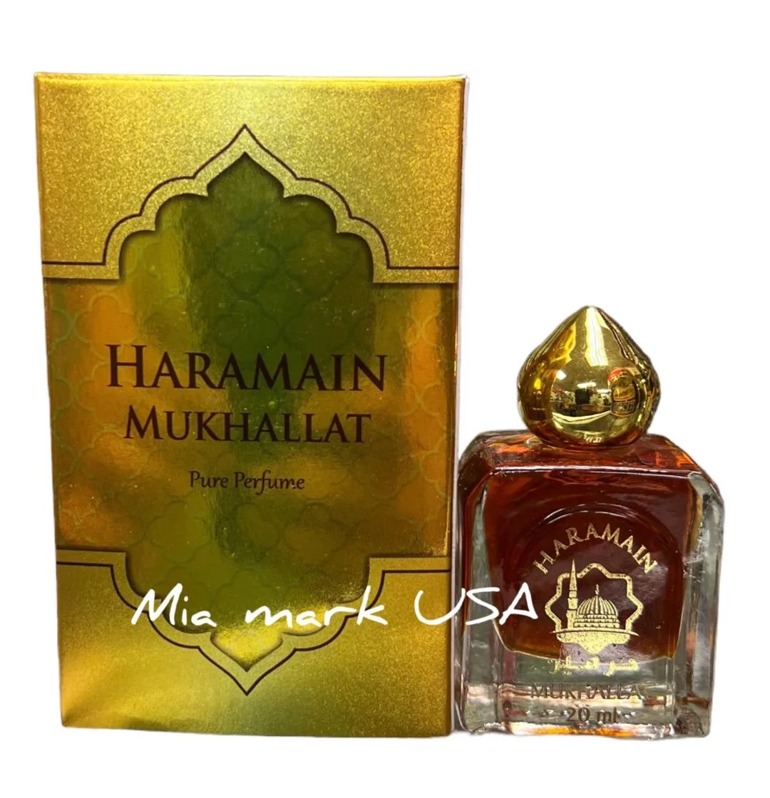 BRAND NEW Haramain Mukhallat - Pure perfume - 20 ml with Rollon - By Haramain WITH FREE SHIPPING