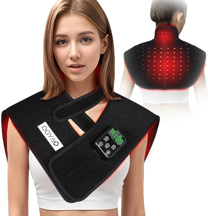 DGXINJUN 2024 New Infrared Red Light Therap-y Device with Portable Large Power Bank Home Use