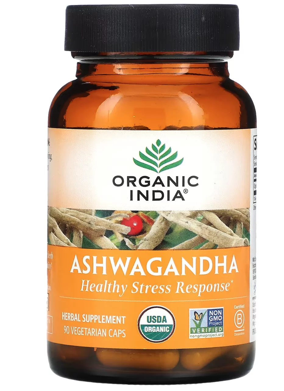 Organic India Wellness Supplements, Ashwagandha - 1 Each - 90 VCAP