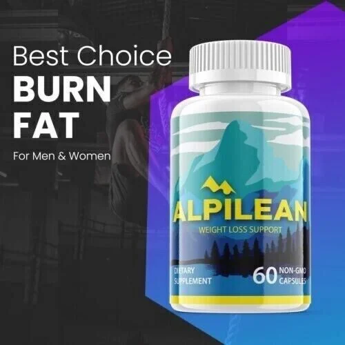 Alpilean Weight Loss Support, Fat burner (60 Capsules)