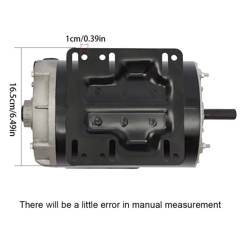 5 HP SPL 3450RPM P56 Frame Single Phase Air Compressor Shaft 60HZ 208-230 Volts Electric Air Compressor Motor