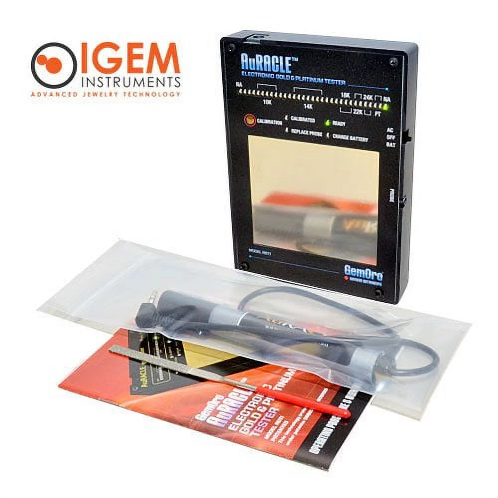 GemOro Authorized AGT1 Deluxe Gold & Platinum Tester