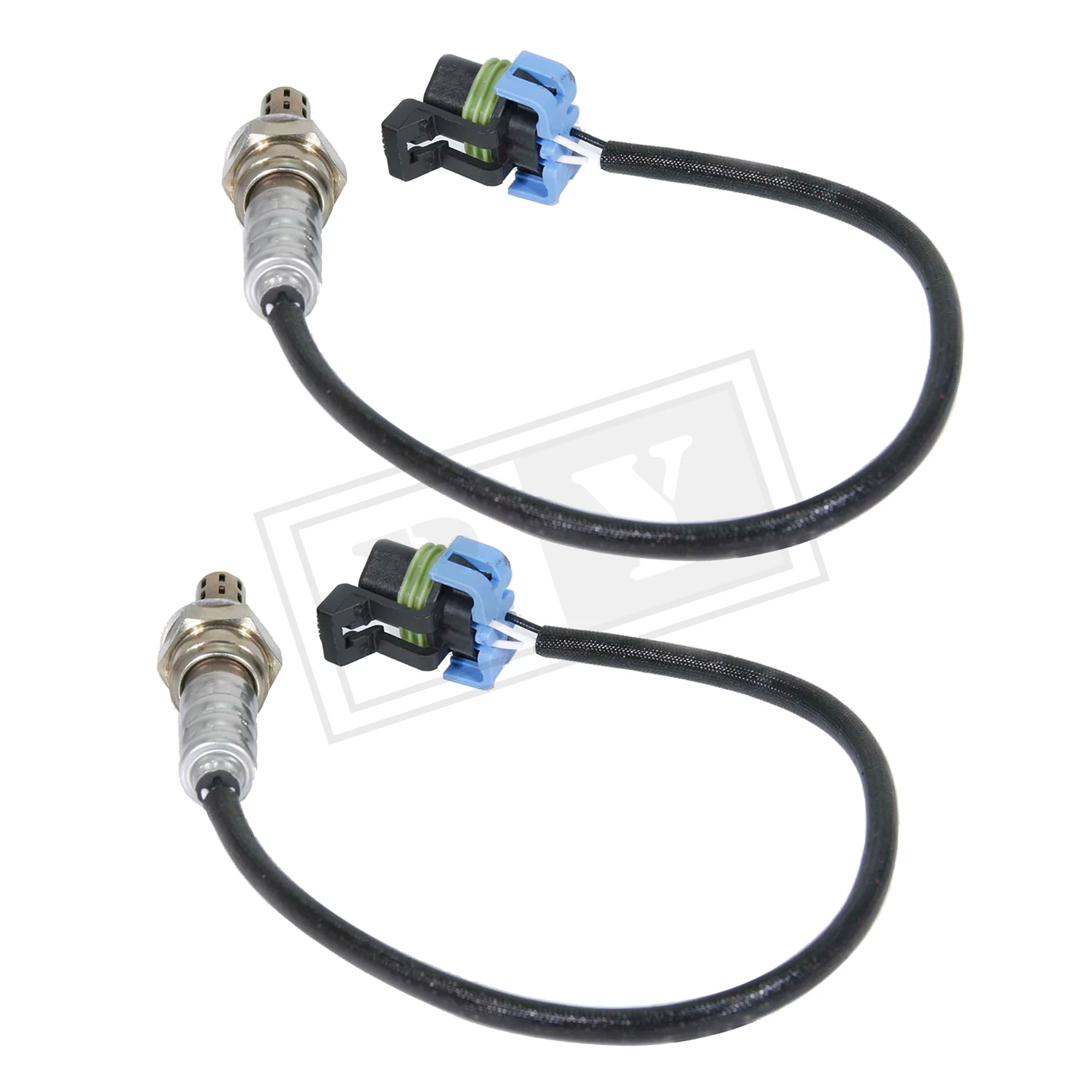 Ruiya 2Pcs Downstream O2 Oxygen Sensor Fits 2008-2015 Chevy Express 1500 2500 3500, GMC Savana 1500 2500 3500 6.0L 4.8L 5.3L