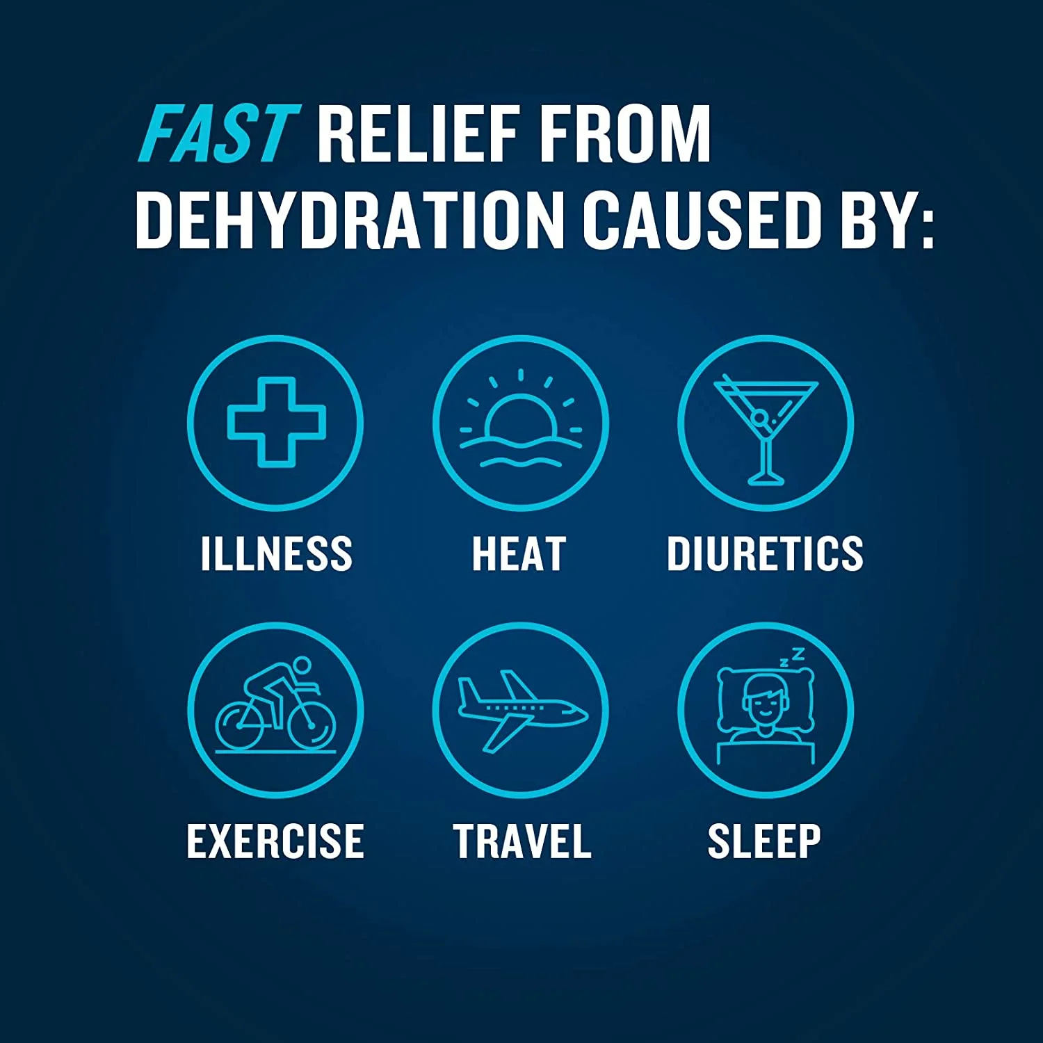 DripDrop ORS - Electrolyte Powder For Dehydration Relief Fast - For Workout, Sweating, Illness, & Travel Recovery - Watermelon, Berry, Lemon Variety Pack - 16 x 8 Oz Servings