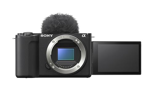 Sony Alpha ZVE10 II - APS-C Interchangeable Lens Mirrorless Content Creators’ Camera - Black - Body Only