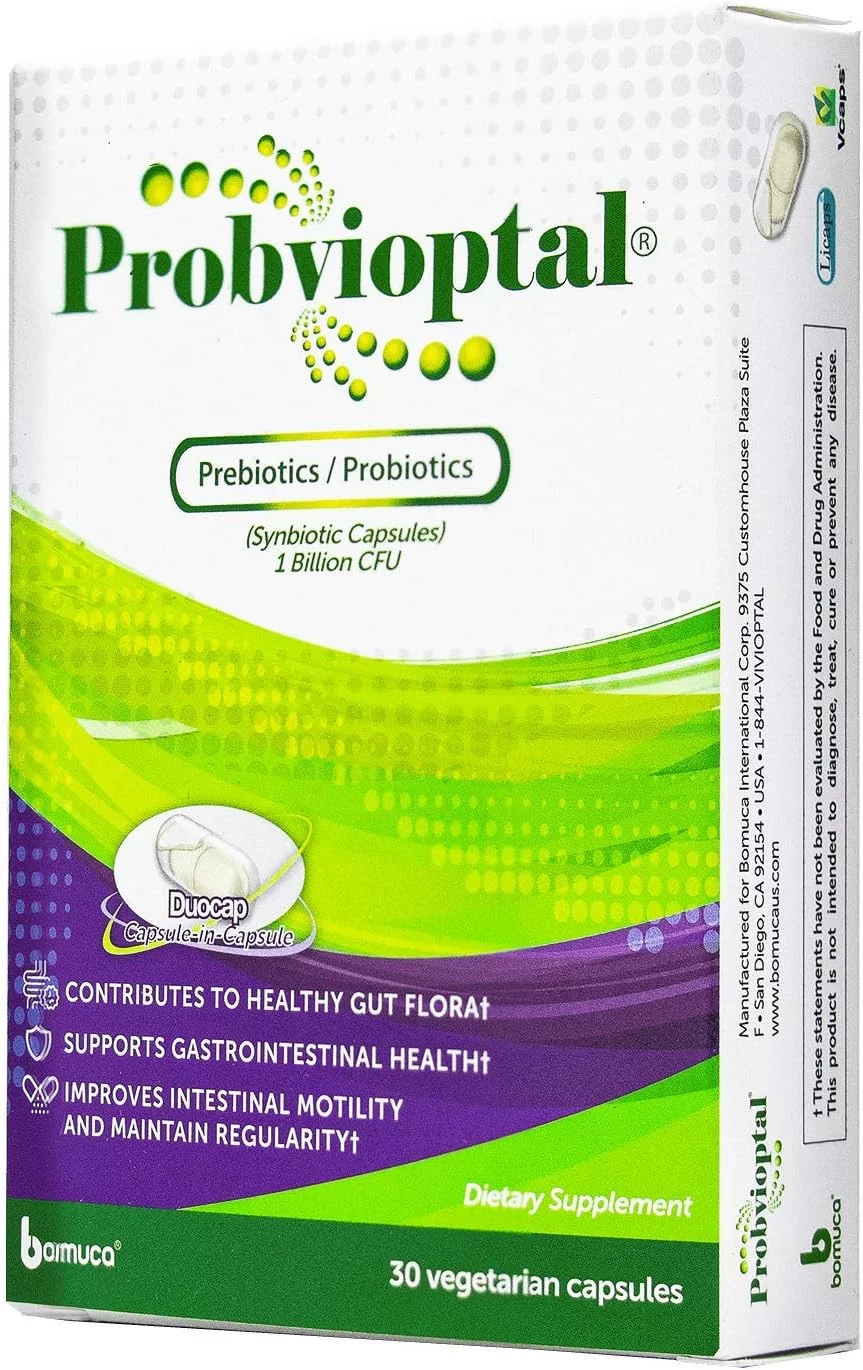 Probvioptal Probiotics &Prebiotics 30 Capsules.