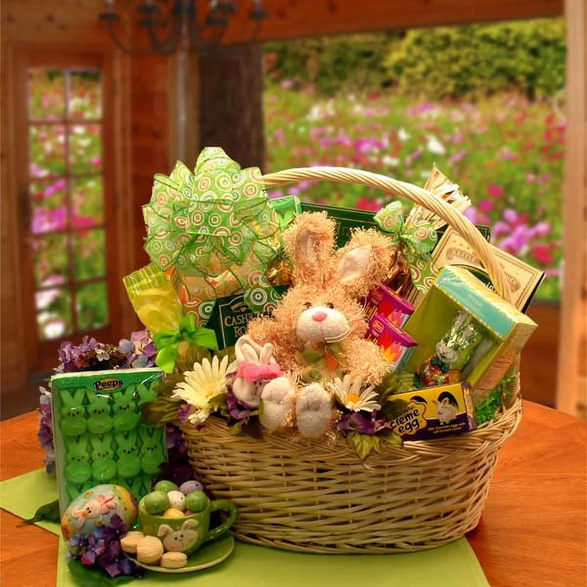 GBDS An Easter Festival Deluxe Gift Basket - Easter Basket