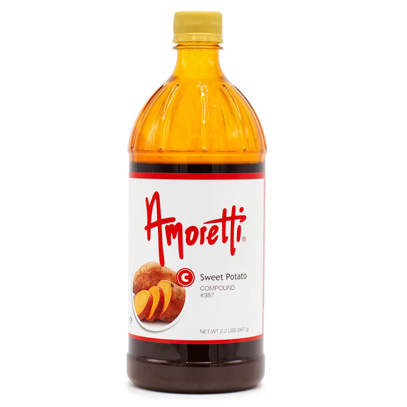 Amoretti - Sweet Potato Compound 8 oz - Natural Flavors, Shelf Stable Even After Opening, Certified Kosher, TTB Approved, Perfect for Baking Applications & Beverages