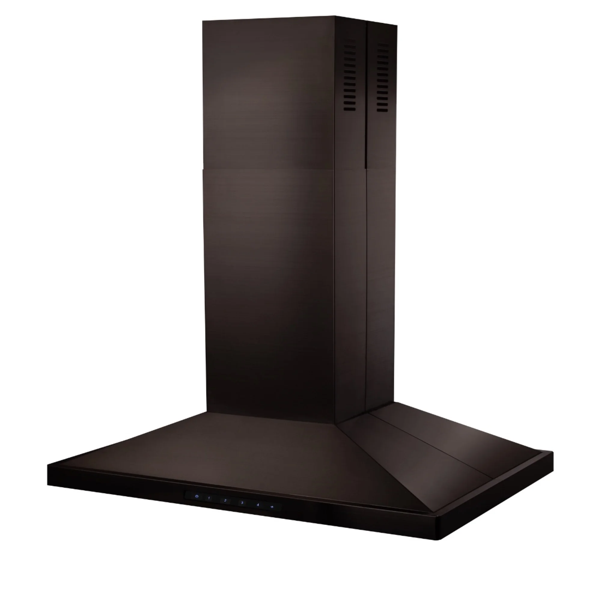 ZLINE 42 in. Island Mount Range Hood in Black Stainless Steel (BSGL2iN-42)