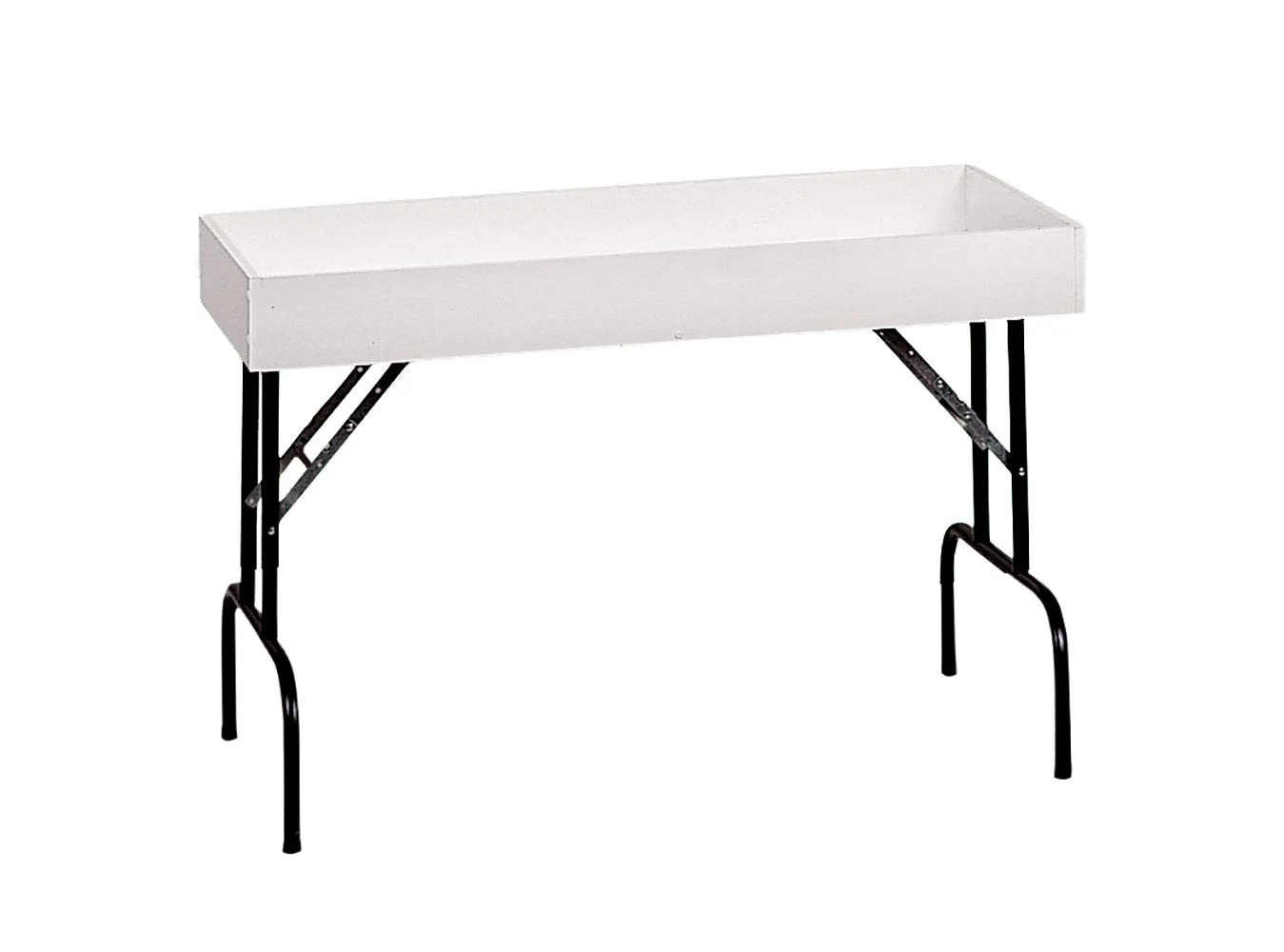 Small White Folding Dump Table