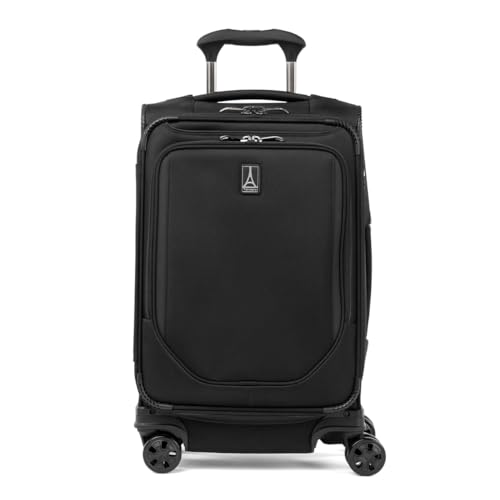 Travelpro Crew Classic Lightweight Softside Expandable Checked Luggage, 8 Wheel Spinner Suitcase, TSA Lock, Men and Women, Checked Large 29-Inch, Patriot Blue
