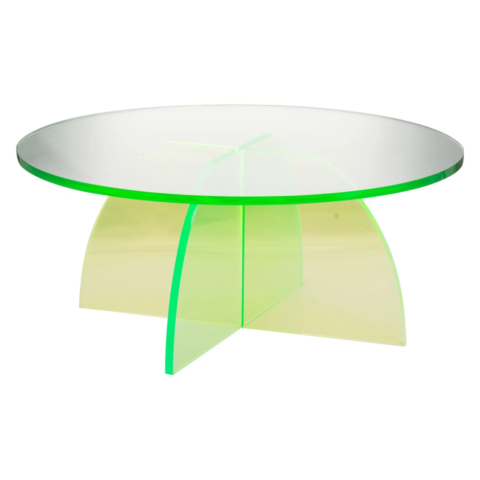 A & B Home Callie Acrylic Coffee Table