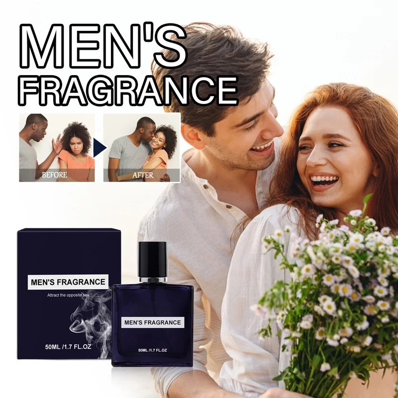 Cologne Perfume for Men, Perfume for Dating, Men's Fragrance Release Male Charm Long Lasting Alpha Cologne For Men Attract More Attention(2pcs)