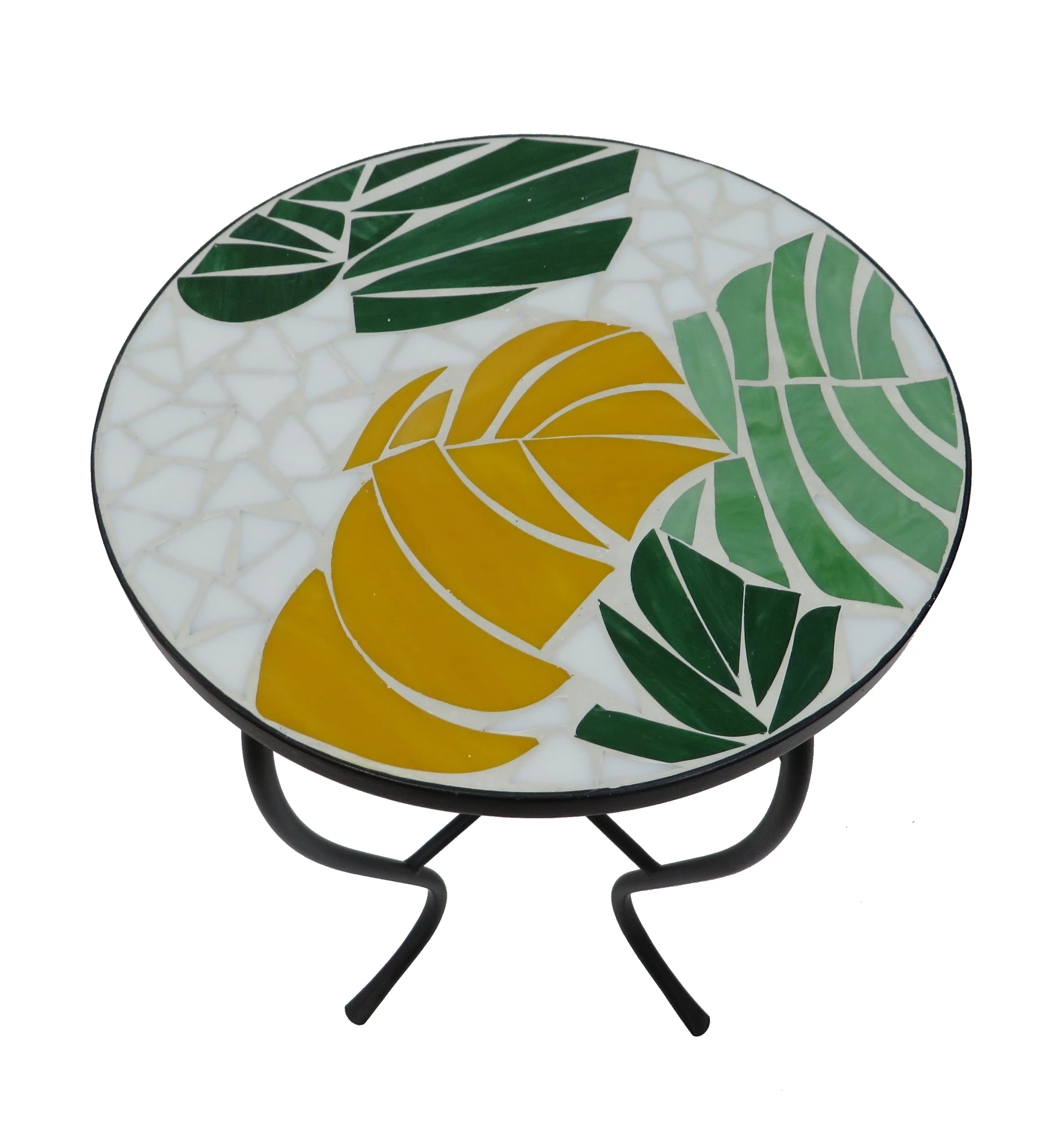 Saint Birch Cloris Metal Black Accent Table