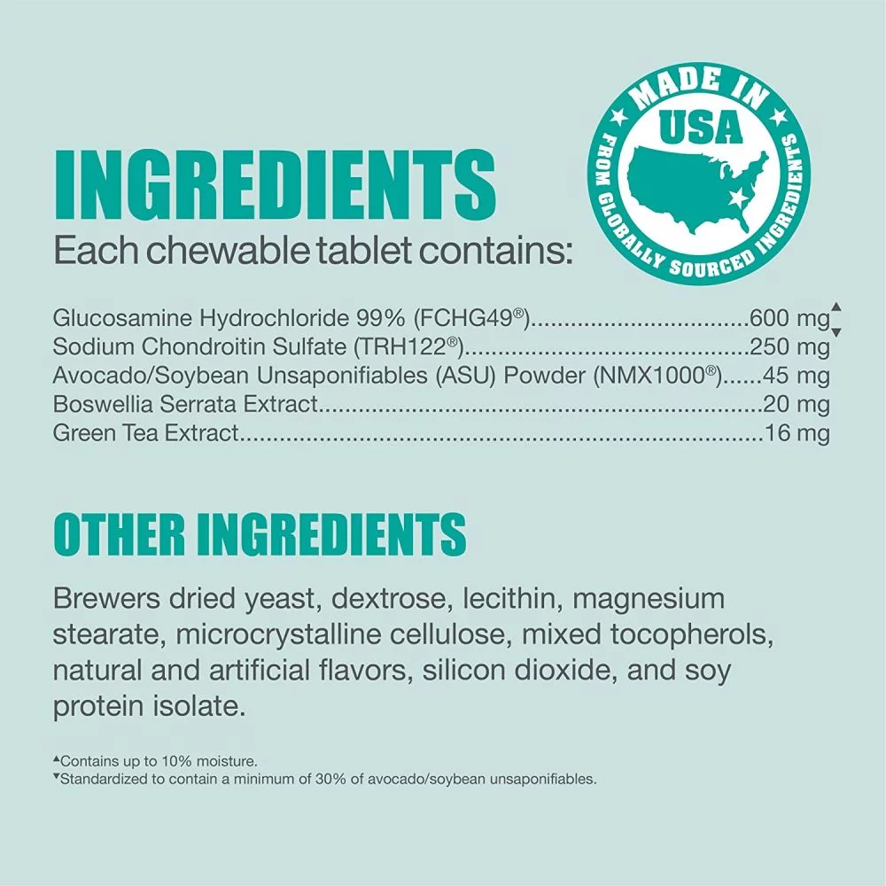 Dasuquin Chewable Tablets for Small & Medium Dogs 150ct