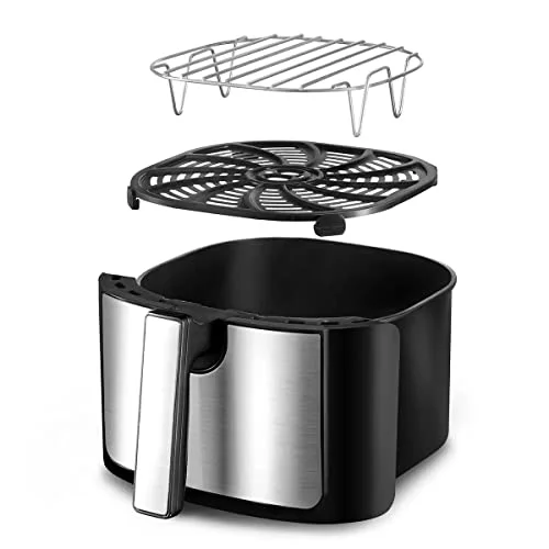 Gourmia GAF798 7 Quart Digital Air Fryer 10 One-Touch Cooking Functions