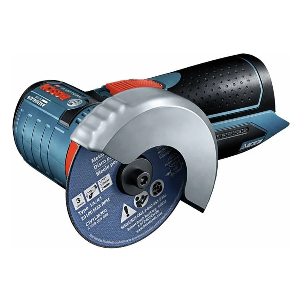 Restored Bosch GWS12V-30N-RT 12V MAX Brushless Lithium-Ion 3 in. Cordless Angle Grinder (Tool Only) (Refurbished)
