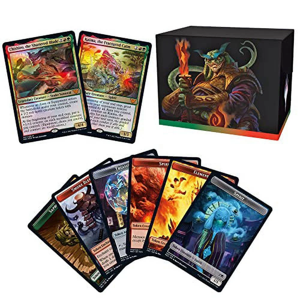 Magic: The Gathering Kamigawa: Neon Dynasty Commander Deck ? Upgrades Unleashed (Red-Green)