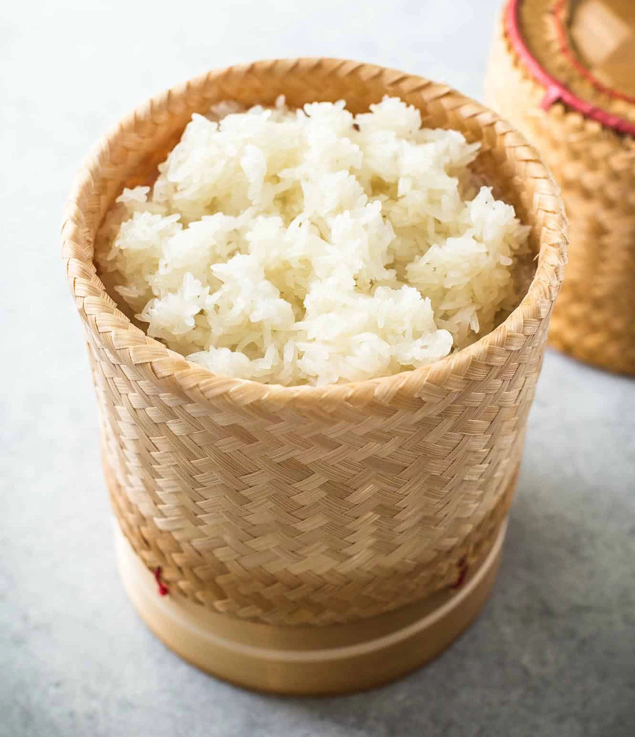 Three Ladies Brand Thai Sweet Glutinous Rice Sanpatong 5 lbs (2.27 Kgs)