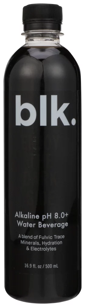 Blk Beverages Spring Water Fulvic Infused Mineral Water, 16.9 Fl Oz.