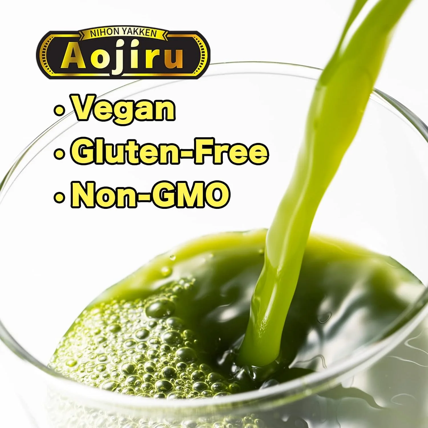 Nihon Yakken Barley Green Powder Juice 100% Golden Aojiru (3g x46pcs)大麥若葉100%金の青汁