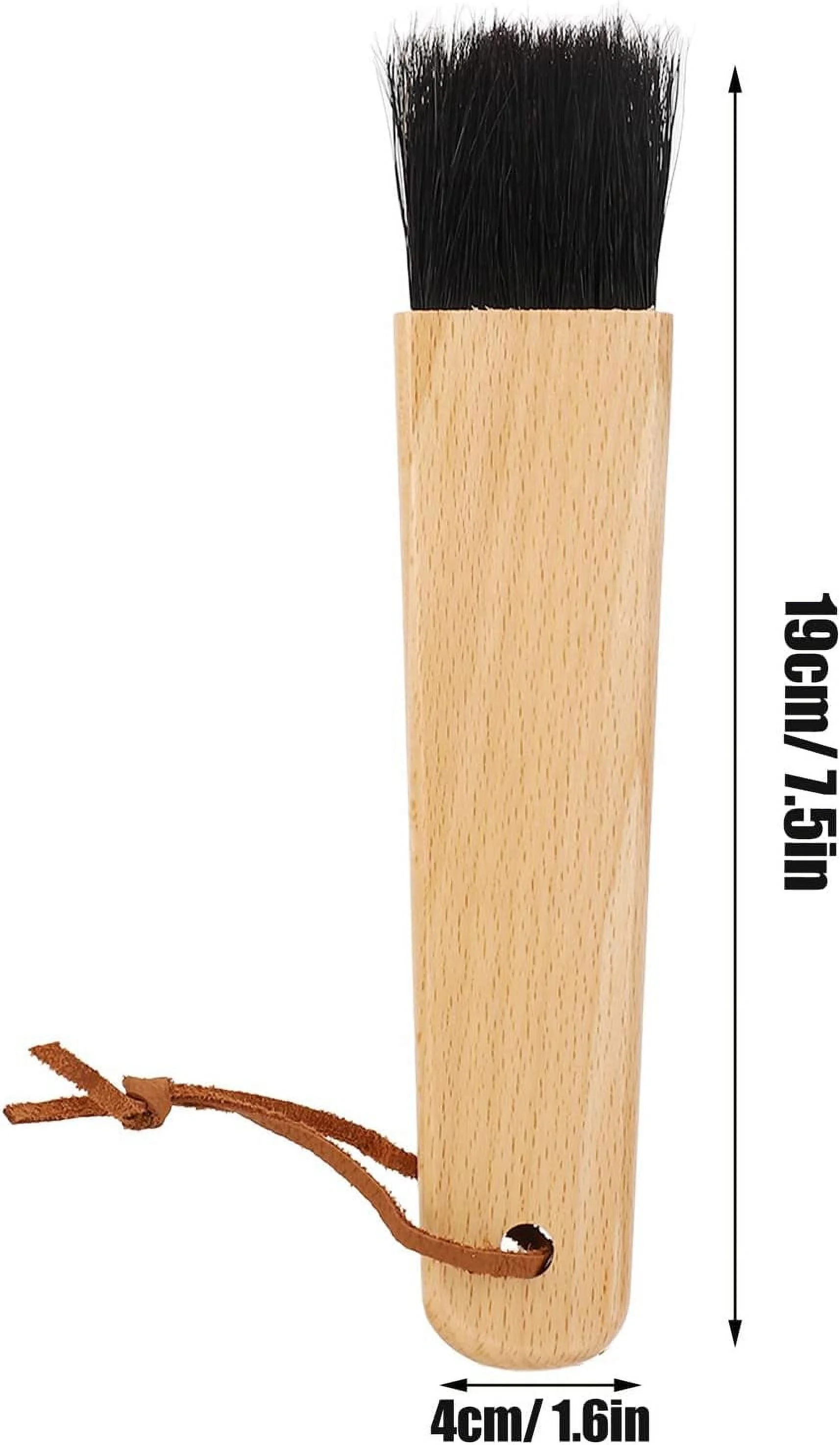 Coffee Grinder Cleaning Brush,Dusting Espresso Brush Accessories for Bean Grain Coffee Tool for Bean Grain Coffee Tool Barista Home Kitchen(Black)