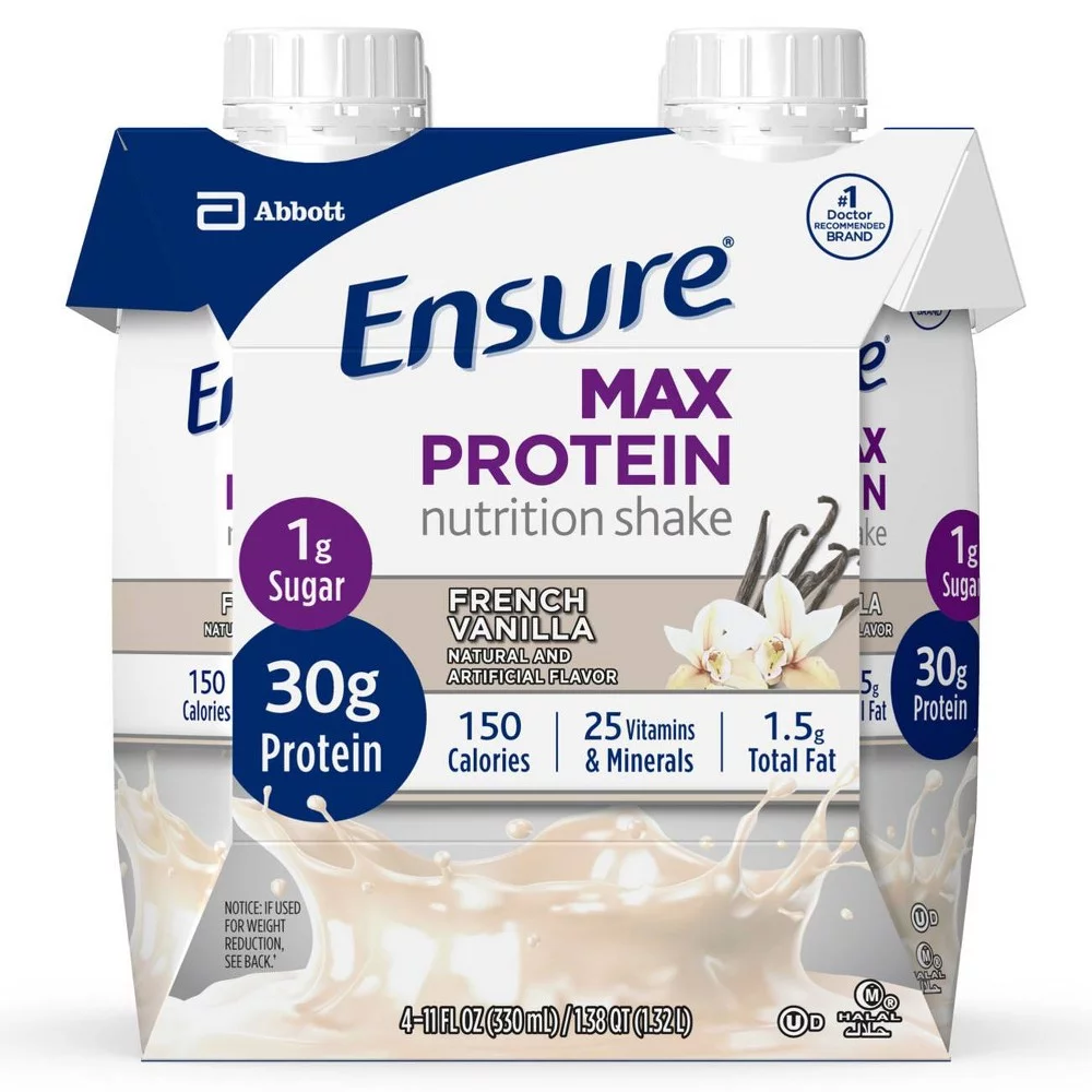 Ensure Max Protein Nutrition Shake - Vanilla - 44 Fl Oz Total
