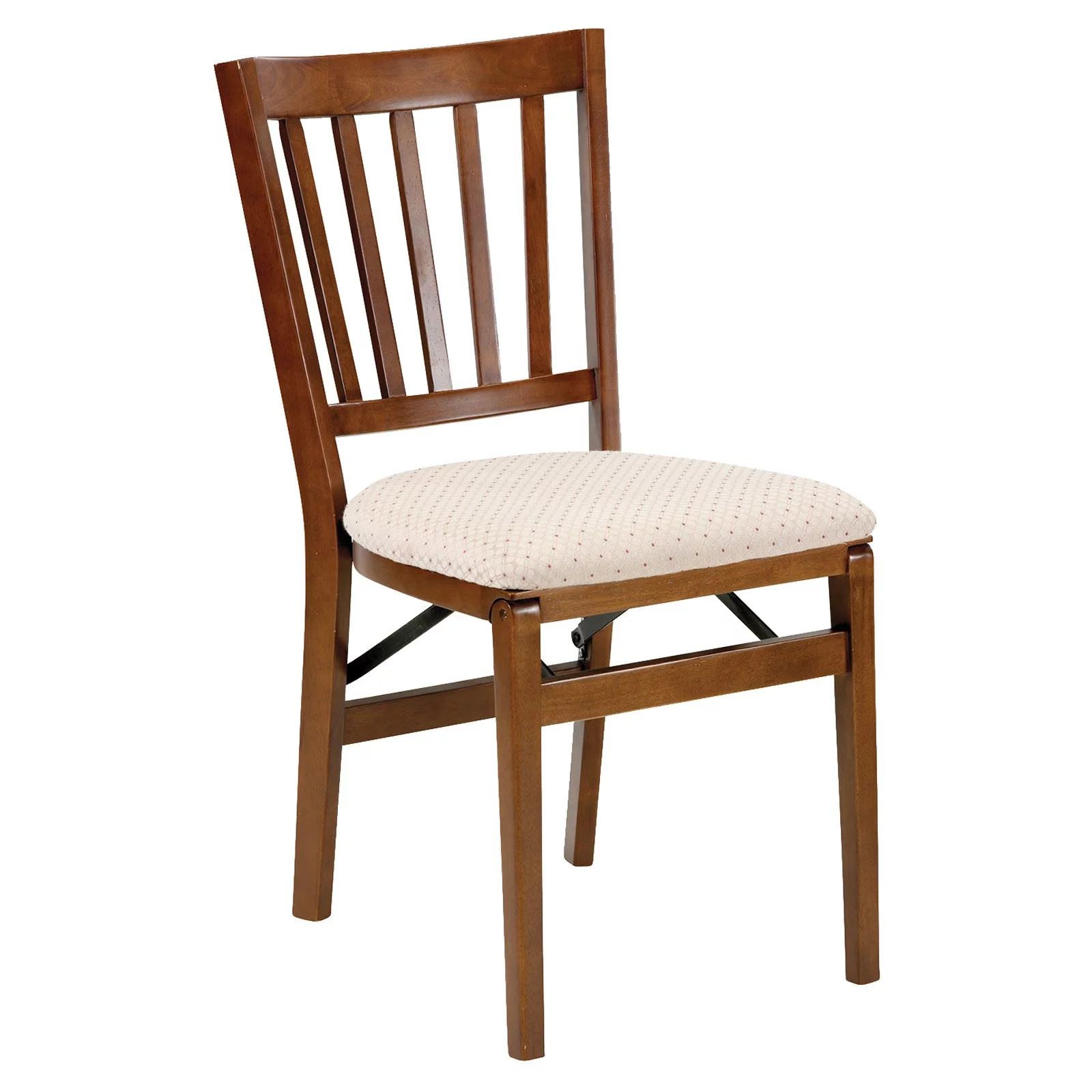 Stakmore School House Folding Hardwood Chair -Fruitwood (2-Pack)