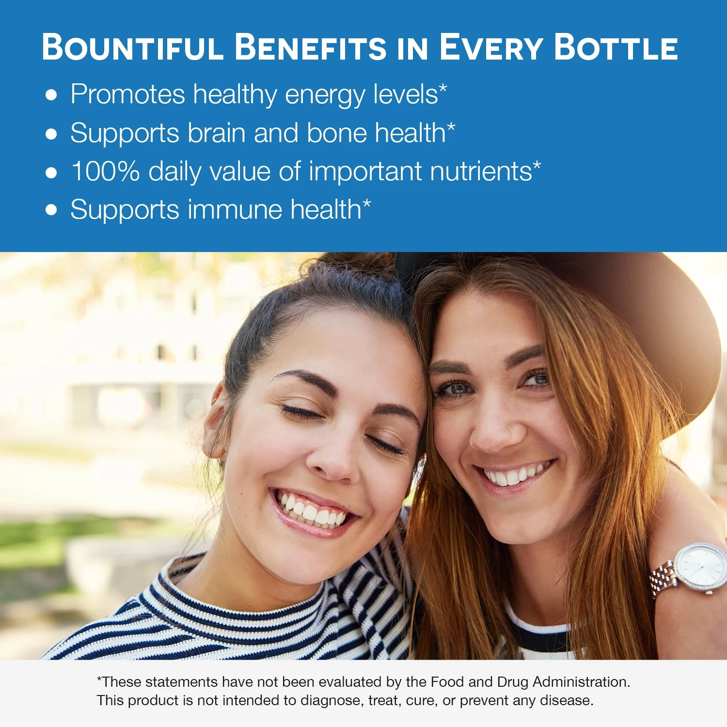 EZ Melts Multivitamin with Iron and Anti-Oxidants for Brain, Bone and Immune Health Support, 60 Tablets, Cherry Flavored, Vegan Dietary Supplements, Dissolvable and Fast Melting