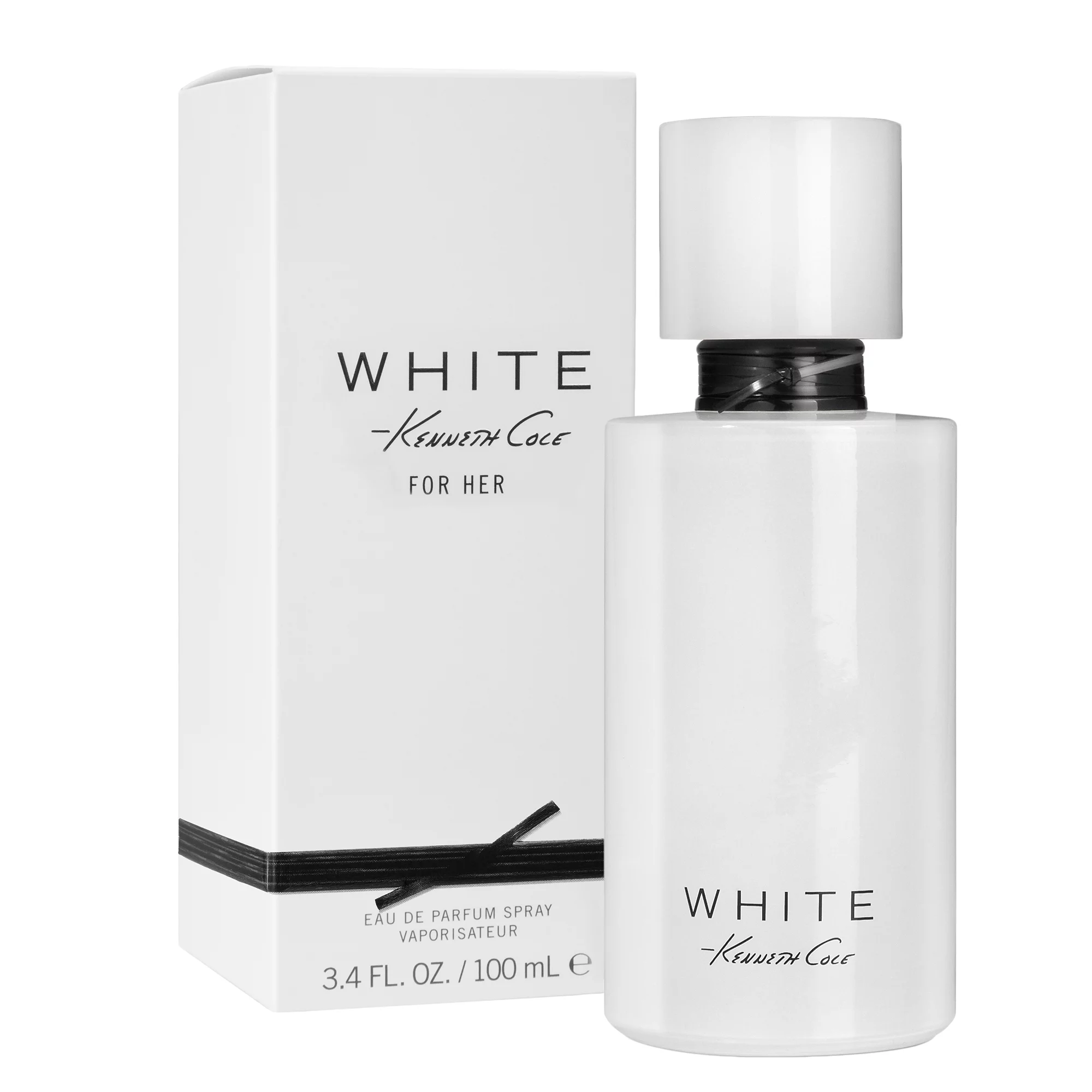 Kenneth Cole White Eau de Parfum, Perfume for Women, 3.4 Oz
