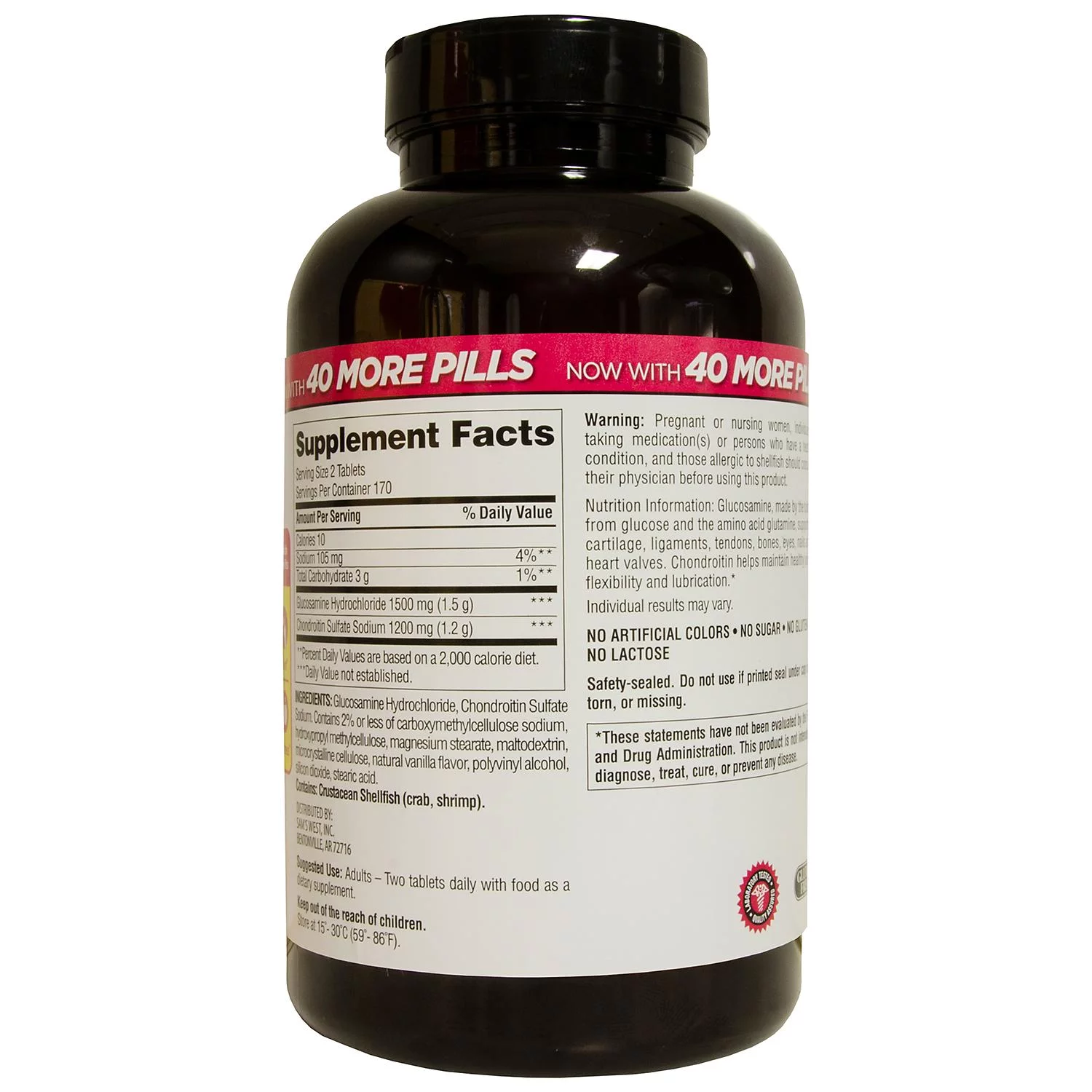 Triple Strength Glucosamine Chondroitin (340 ct.)