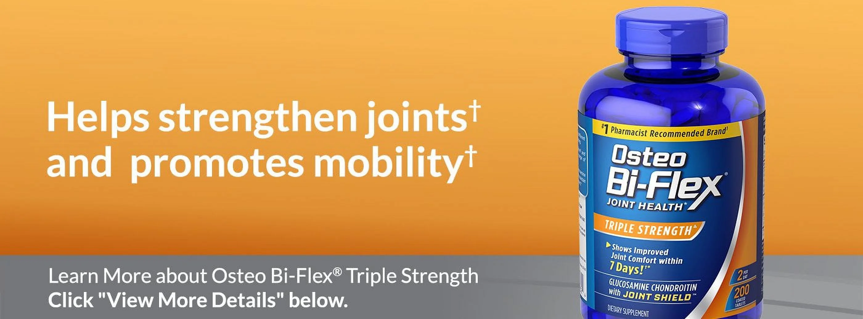 Osteo Bi-Flex Triple Strength, 200 Tablets