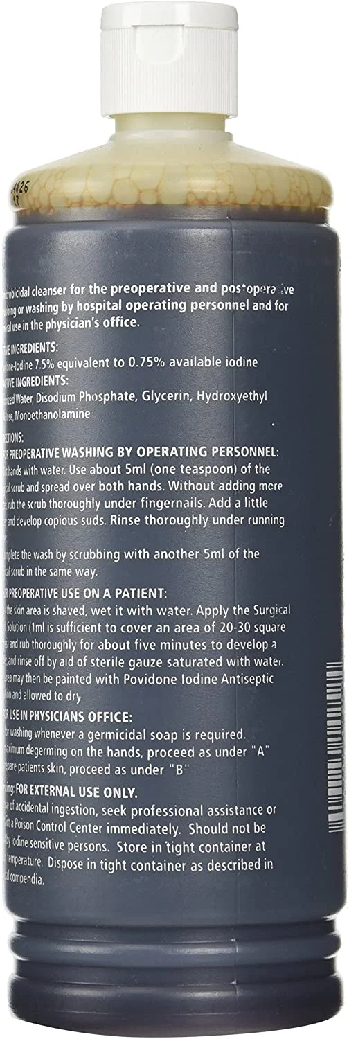 Dynarex Povidone-Iodine Prep Solution 16 oz (Pack of 4)