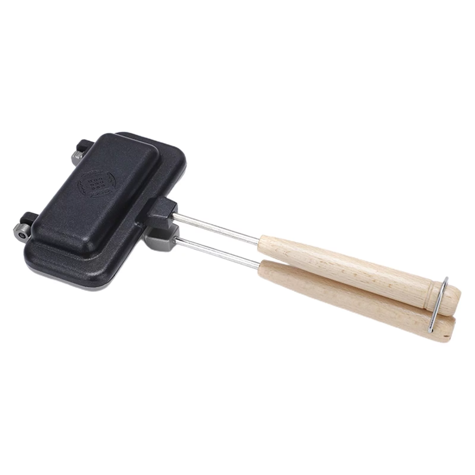 Sandwich Pan Pie Maker Detachable Kitchen Tools Non-Stick  Portable Fast Heating Cast Iron Rectangle for Muffins Pancakes Lunch Restaurant Dining Room