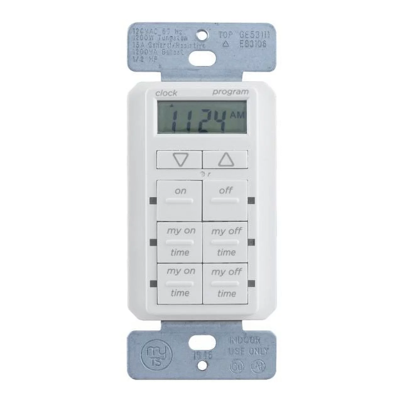myTouchSmart Simple Set In-Wall Digital Timer, 26893-P1