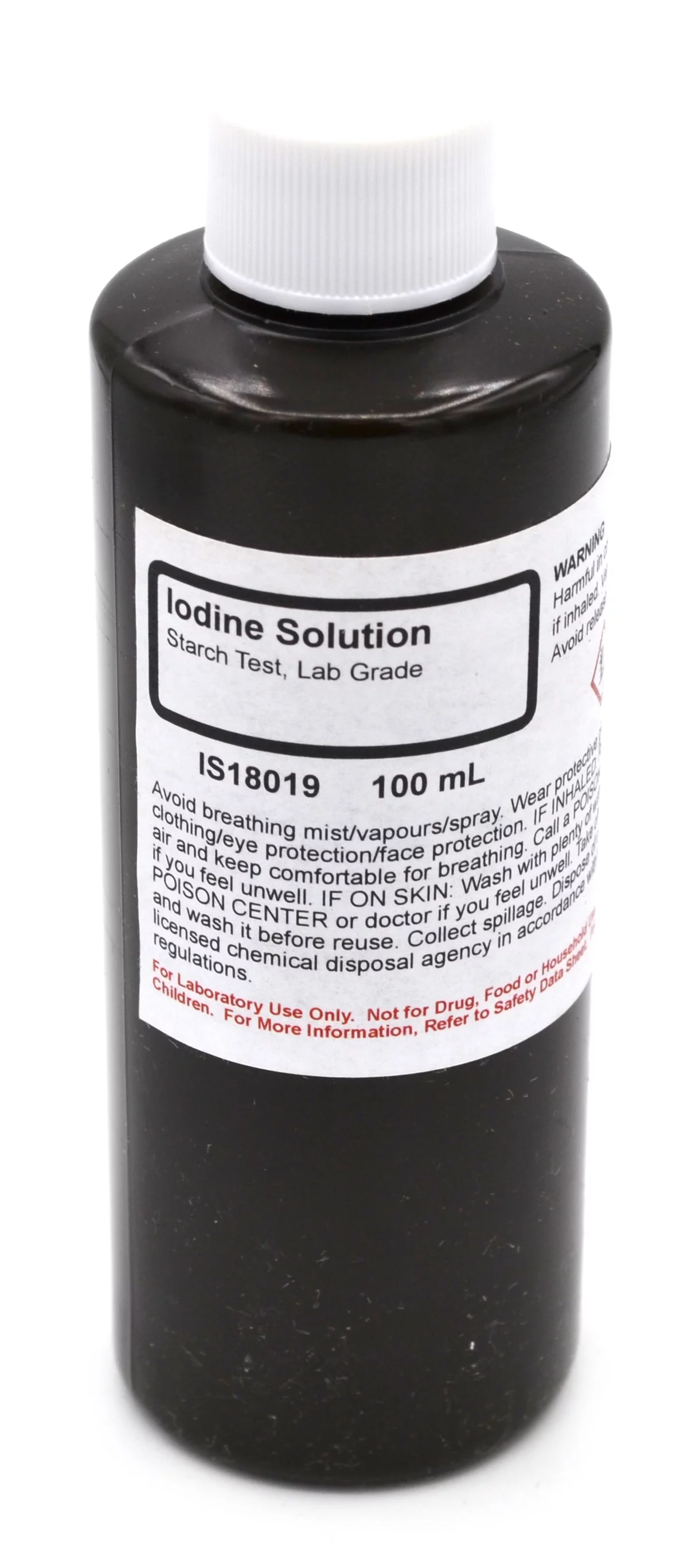 Laboratory-Grade Iodine Solution, 100mL - The Curated Chemical Collection