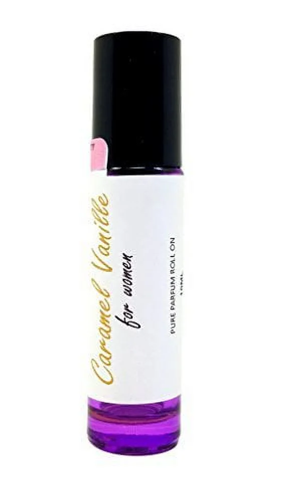 Caramel Vanille Perfume For Women Sweet Vanilla & Caramel Juicy Pure Perfume Oil; 12Ml Roll-On
