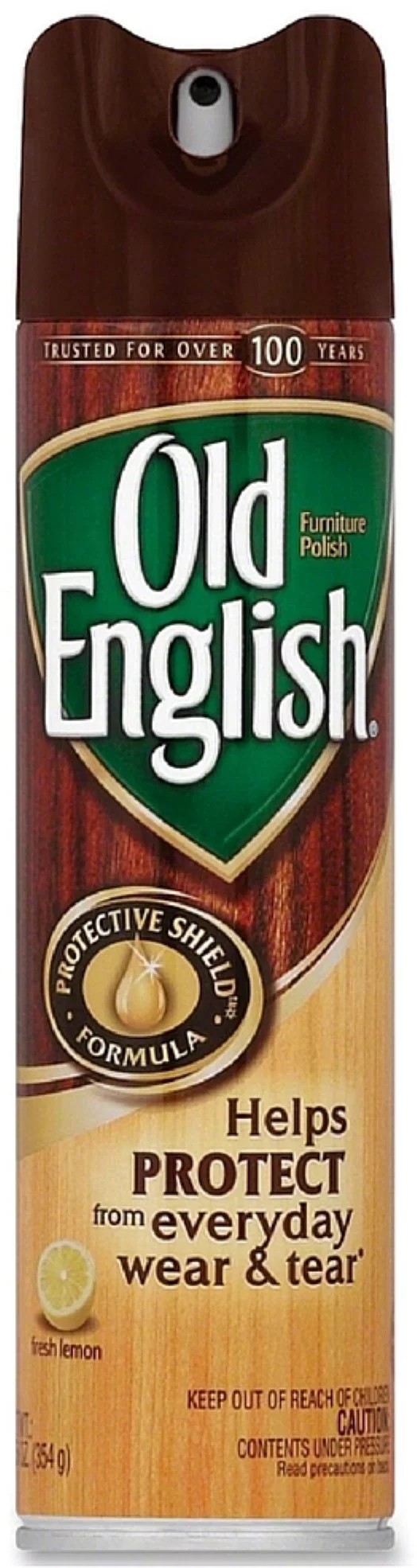 Old English Furniture Polish Spray, Lemon 12.50 oz (Pack of 6)